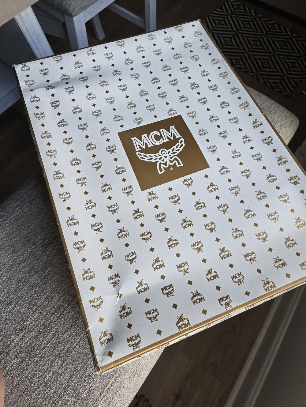 Authentic MCM Single Bed Cover